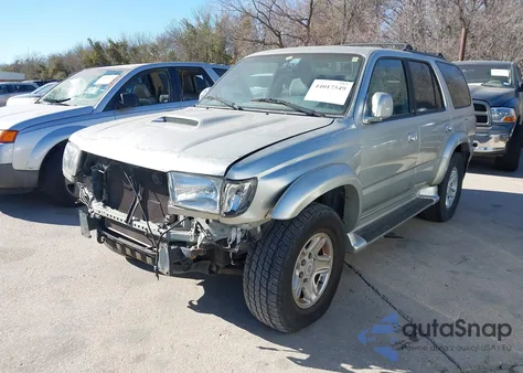 2000 Toyota 4Runner Sr5 V6 from USA, damaged, VIN JT3GN86R5Y0146737